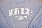 Vintage 1990s Moby Dicks Cape Cod Crewneck Sweatshirt / 90s Crewneck / Souvenir Sweater / Streetwear / Travel And Vacation / Tourist