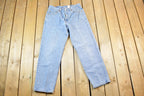 Vintage 1990s Levi Strauss Red Tab 550 Denim Jeans Size 34 x 30 Made In USA