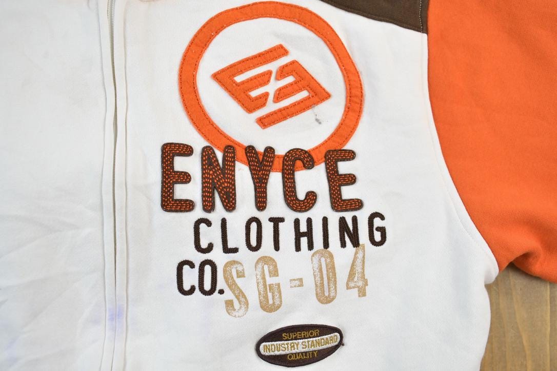 Vintage 2000s Enyce Clothing Co Zip Up Sweatshirt