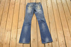 Vintage Deadstock Y2K Miss Me Bedazzled Low Rise Jeans Women's Size 26x31