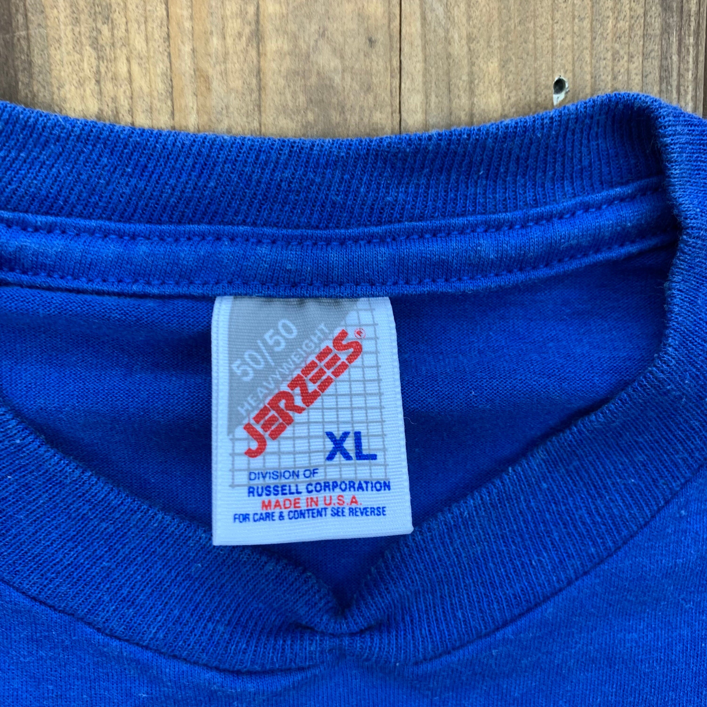 Vintage 90's Jerzees By Russell Blank T-Shirt