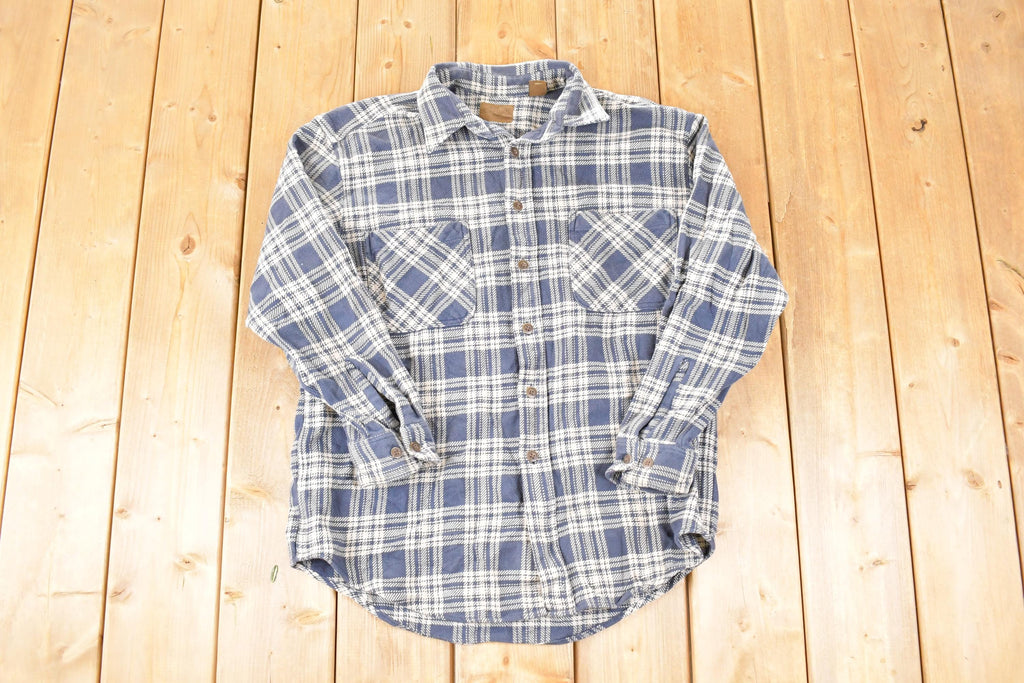 Vintage 1990s St Johns Bay Western Style Button Up Shirt Men's Large