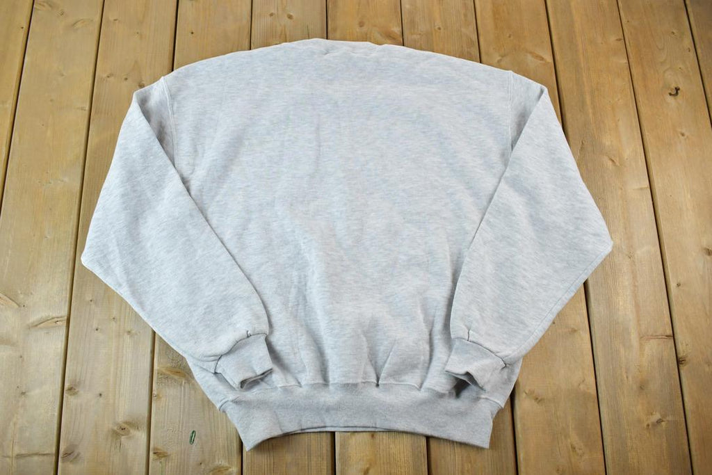 Vintage 1990s Lyle Johnson Construction Lok N Logs Souvenir Crewneck Sweatshirt