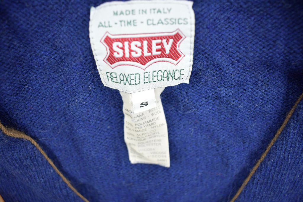 Vintage 1990s Sisley Knit Cardigan Sweater