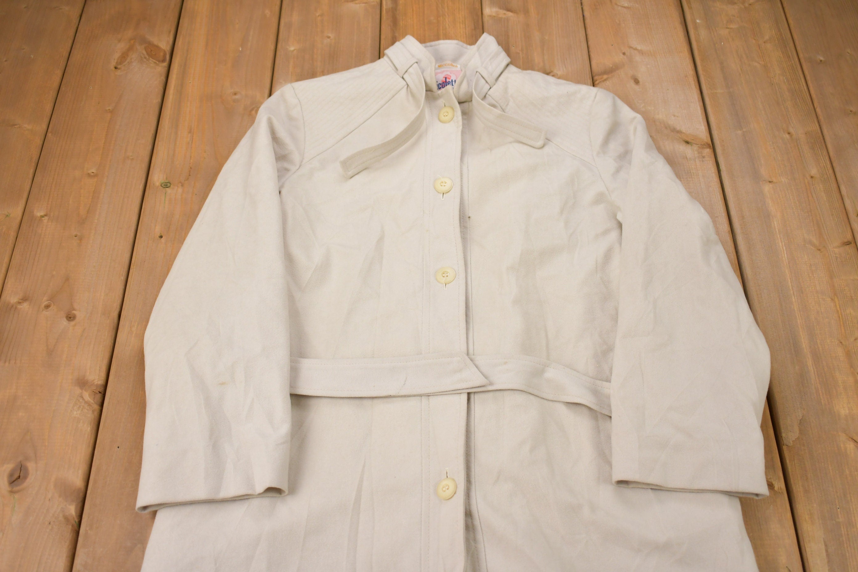 Vintage 1980s Nicollini Nicolette Fleece Jacket
