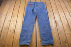 Vintage 1990's Wrangler Lined Blue Jeans 36 x 33