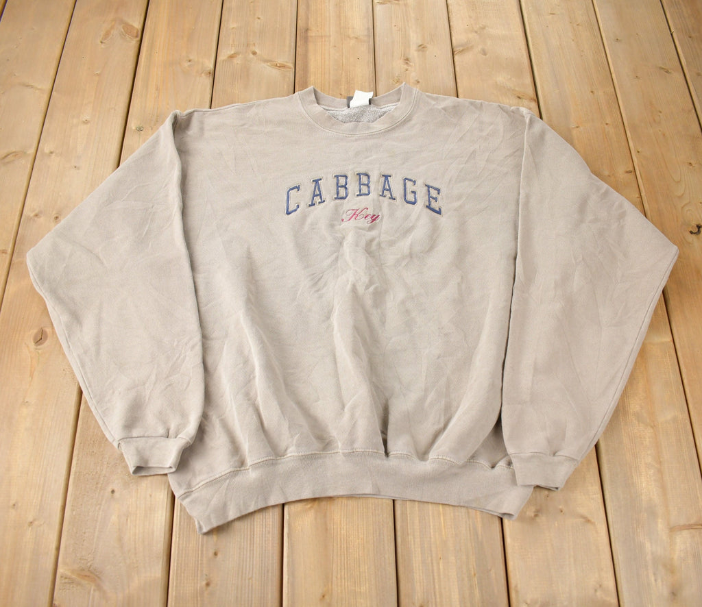 Vintage 1990s Cabbage Key Souvenir Travel Crewneck Sweatshirt Made In USA