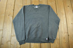 Vintage 1990s Russell Athletics Blank Crewneck Sweatshirt Men's Small