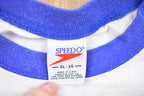 Vintage 1997 Speedo Volleyball Graphic Ringer T-Shirt
