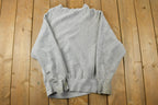 Vintage 1990s Chicago Bears Distressed Logo 7 Reverse Grain University Collegiate Crewneck