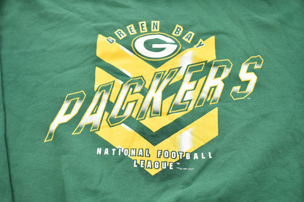 Vintage 1997 Green Bay Packers NFL Graphic Crewneck Sweatshirt
