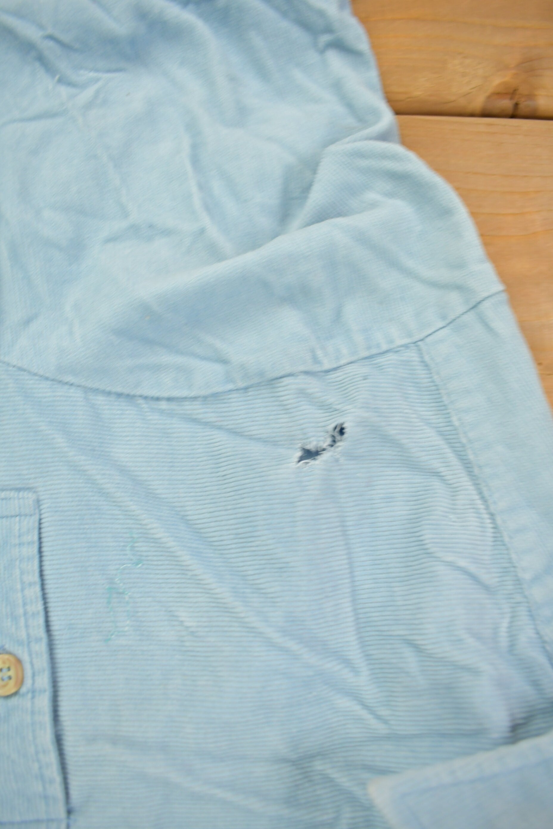 Vintage 1990s Sears Sportswear Corduroy Button Up Shirt