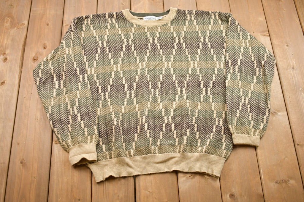 Vintage 1990s Claiborne Knitted Sweater