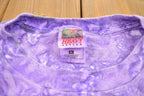 Vintage 2000 Tweety Bird Chicago Police tie Dye Cartoon T-Shirt