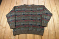 Vintage 1980s Northern Isles Abstract Knitted Sweater