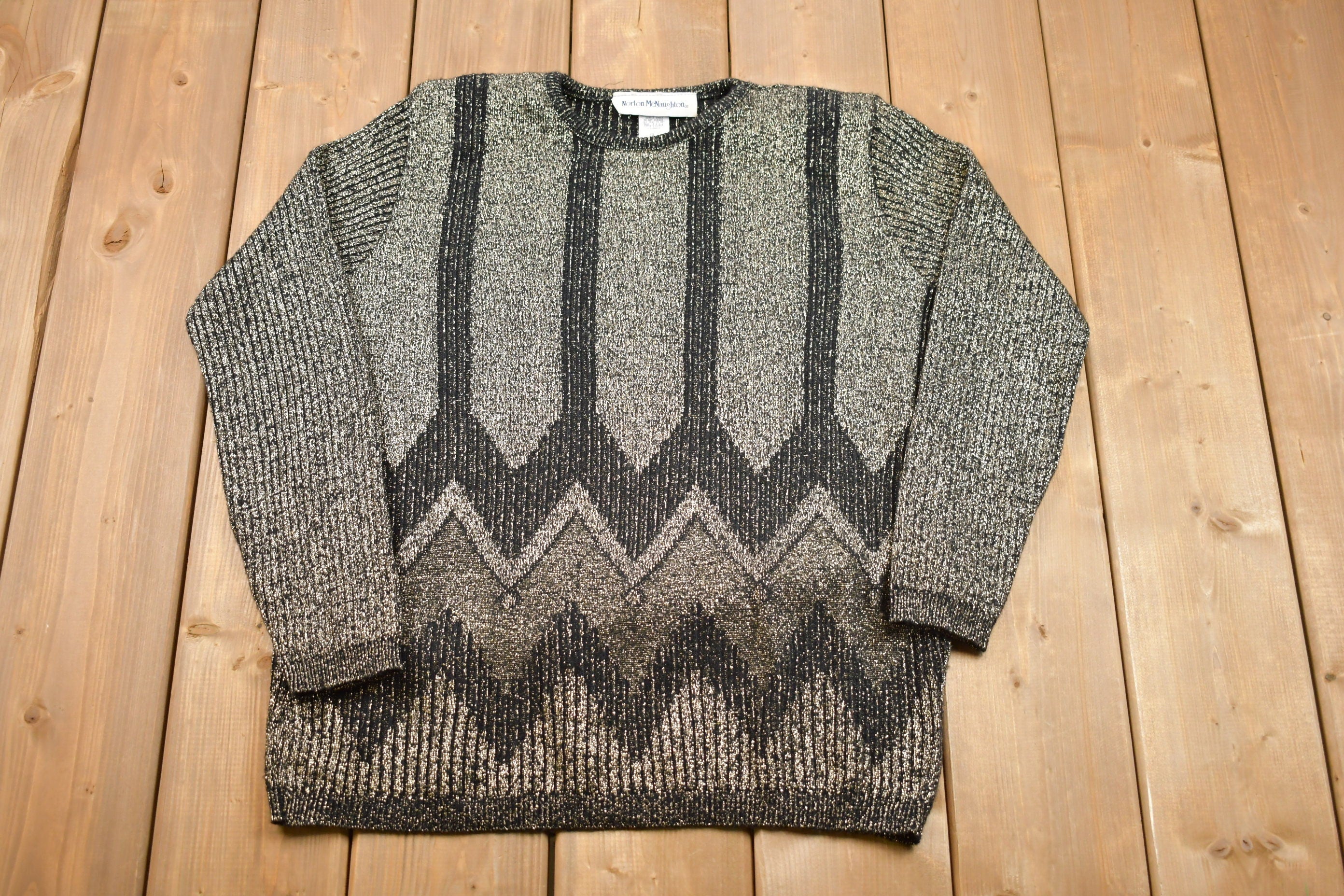 Vintage Norton McNaughton Knitted Sweater