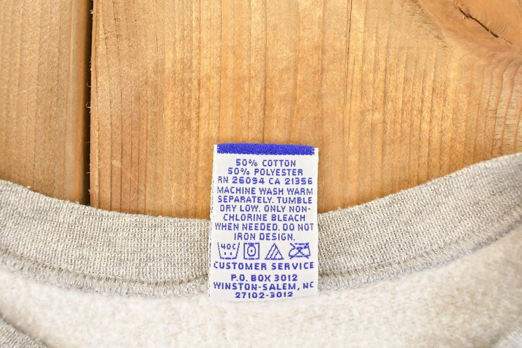 Vintage 1990s Parker Prairies Panthers Champion Graphic Print Crewneck Sweatshirt Men's XL