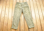 Vintage 1990s Haggar Clothing Green Pants