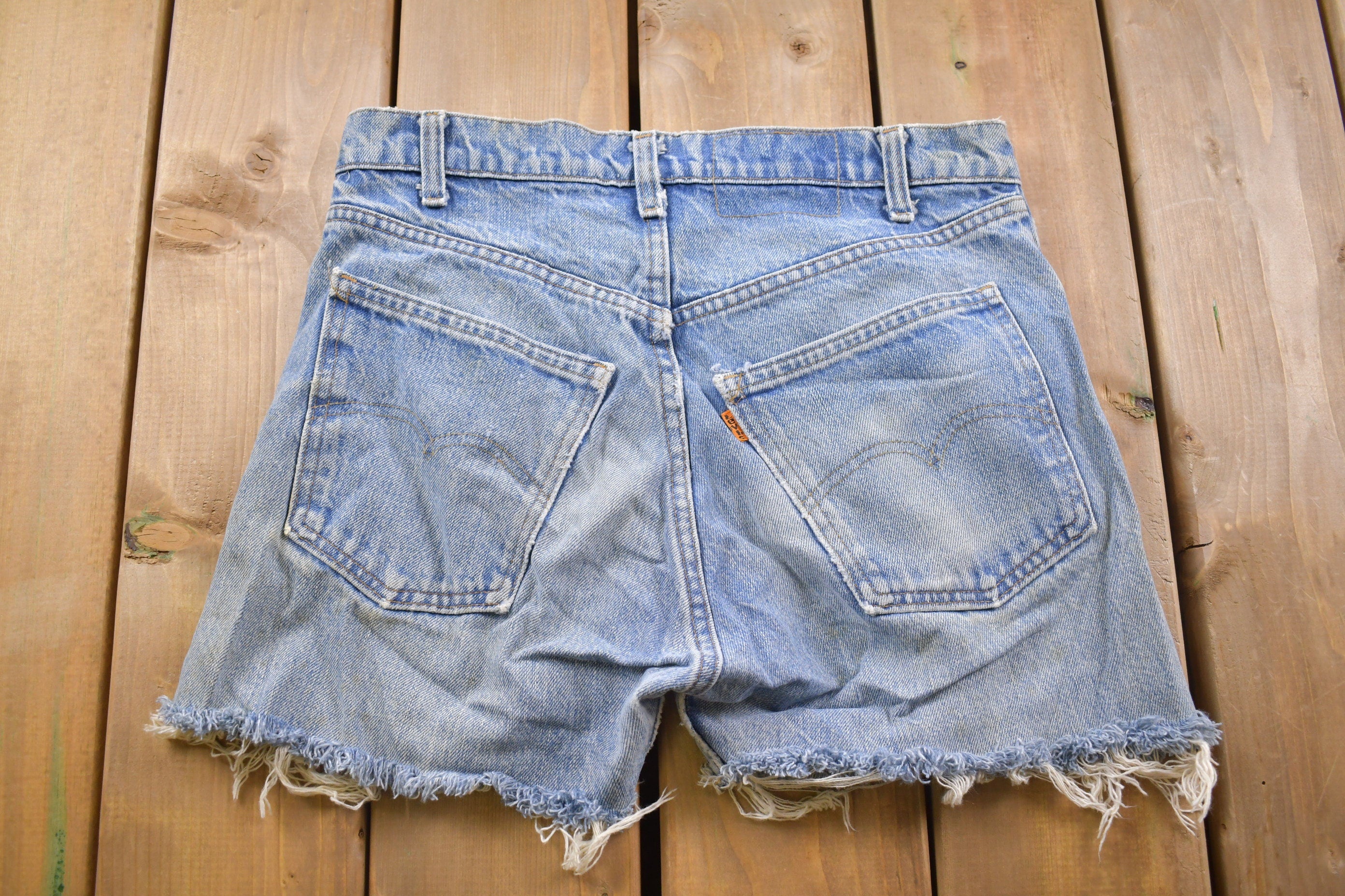 Vintage 1990s Levi's Orange Tab Jean Short Shorts 30 x 3