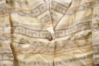 Vintage 1990s Aztec All Over Print Wool Blazer