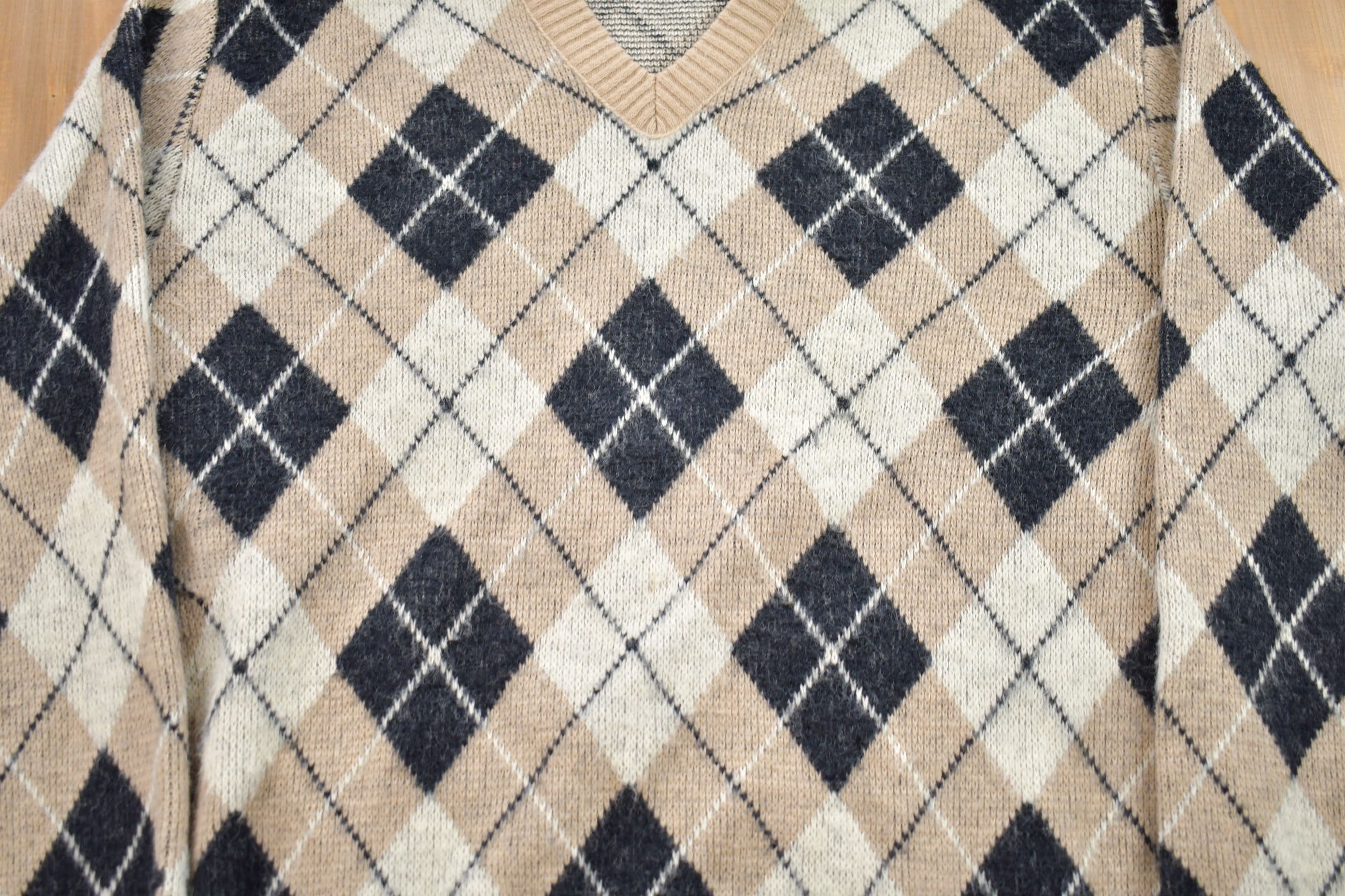 Vintage 1990s Campus Knitted Crewneck Sweater