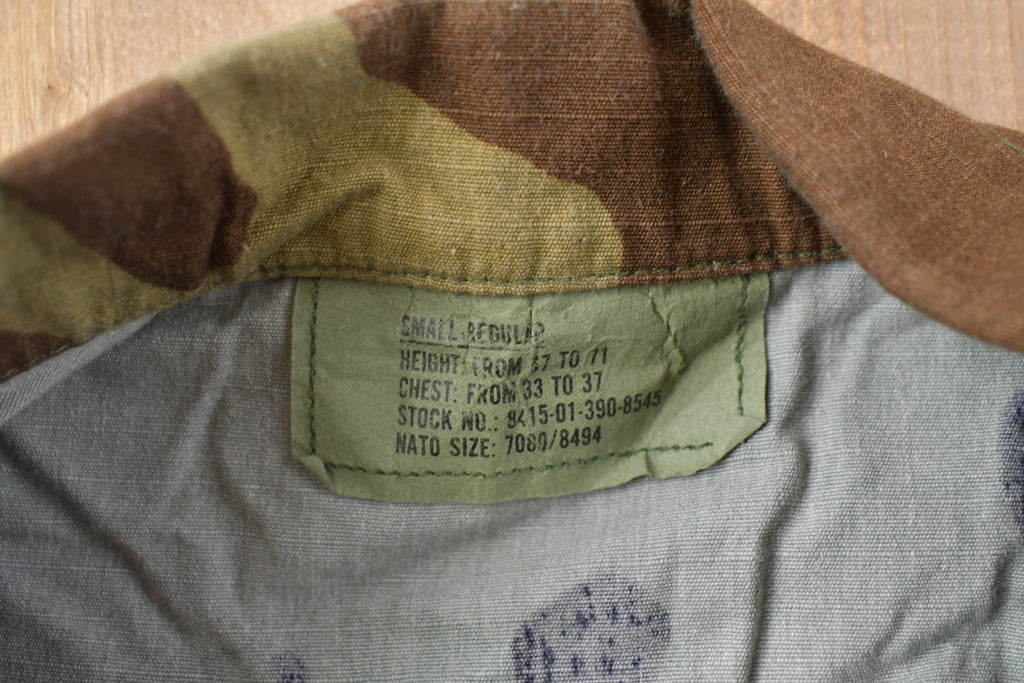 Vintage Military Button Up Shirt