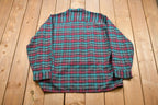Vintage 1990s Winter Weight Button Up Shirt