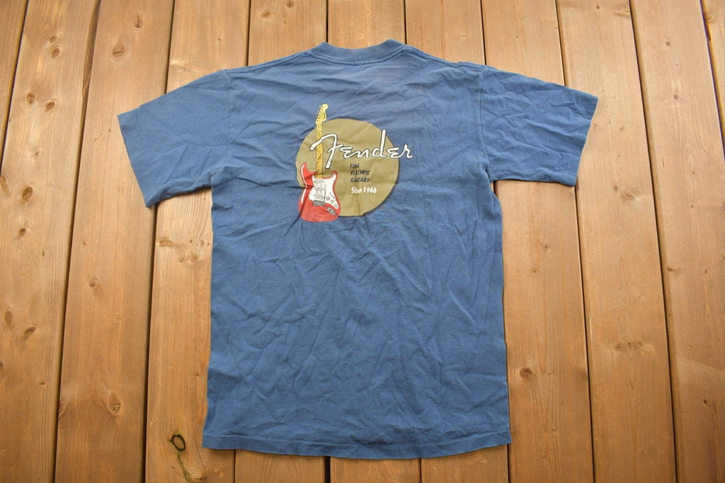 Vintage 1990s Fender Guitars Graphic T Shirt