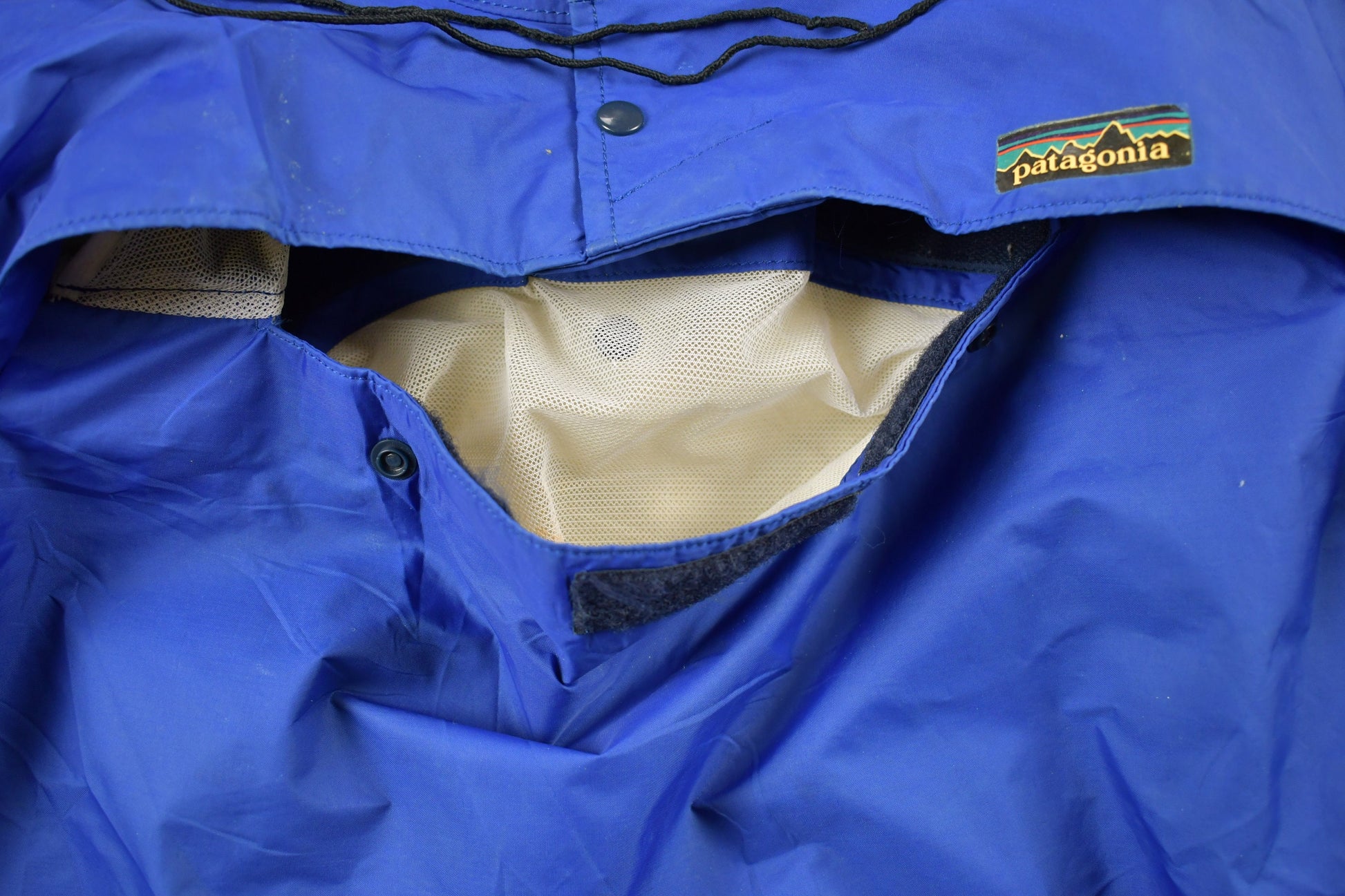 Vintage 1970s Patagonia Anorak Quarter Zip Windbreaker Jacket