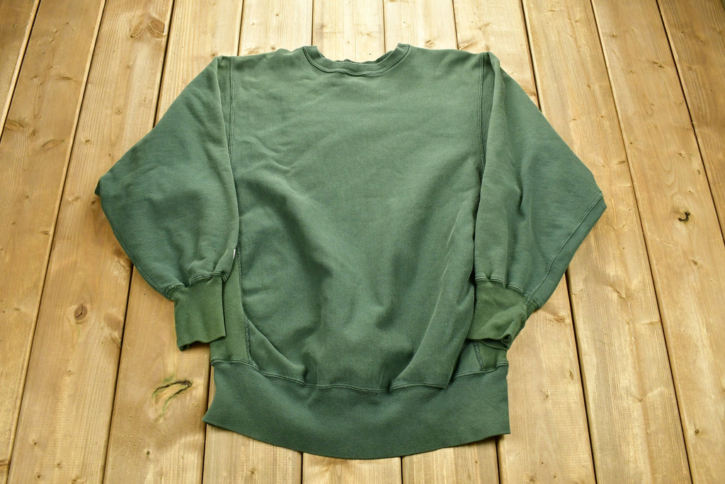 Vintage 1990s University of Michigan State Alumni Collegiate Crewneck  90s Champion  NCAA Sweatshirt  Sportswear  Champion Reverse Weave