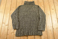 Vintage 1990s Eddie Bauer Turtle Neck Knit Sweater Women's XL