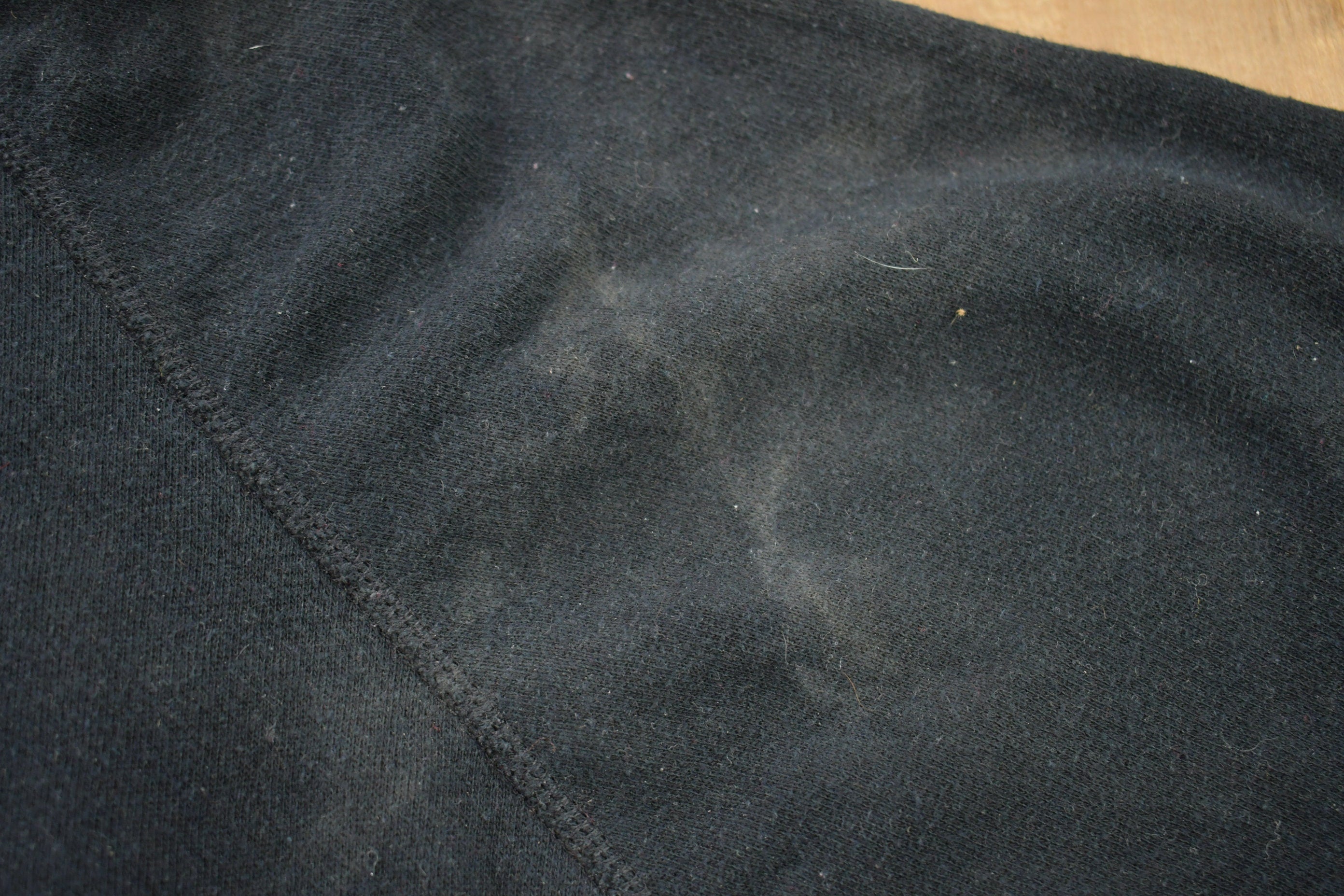 Vintage 1990s Black Blank Lee Crewneck Sweatshirt