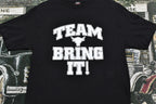 Vintage 2001 The Rock Team Bring It! There Is No Tomorrow Graphic T Shirt