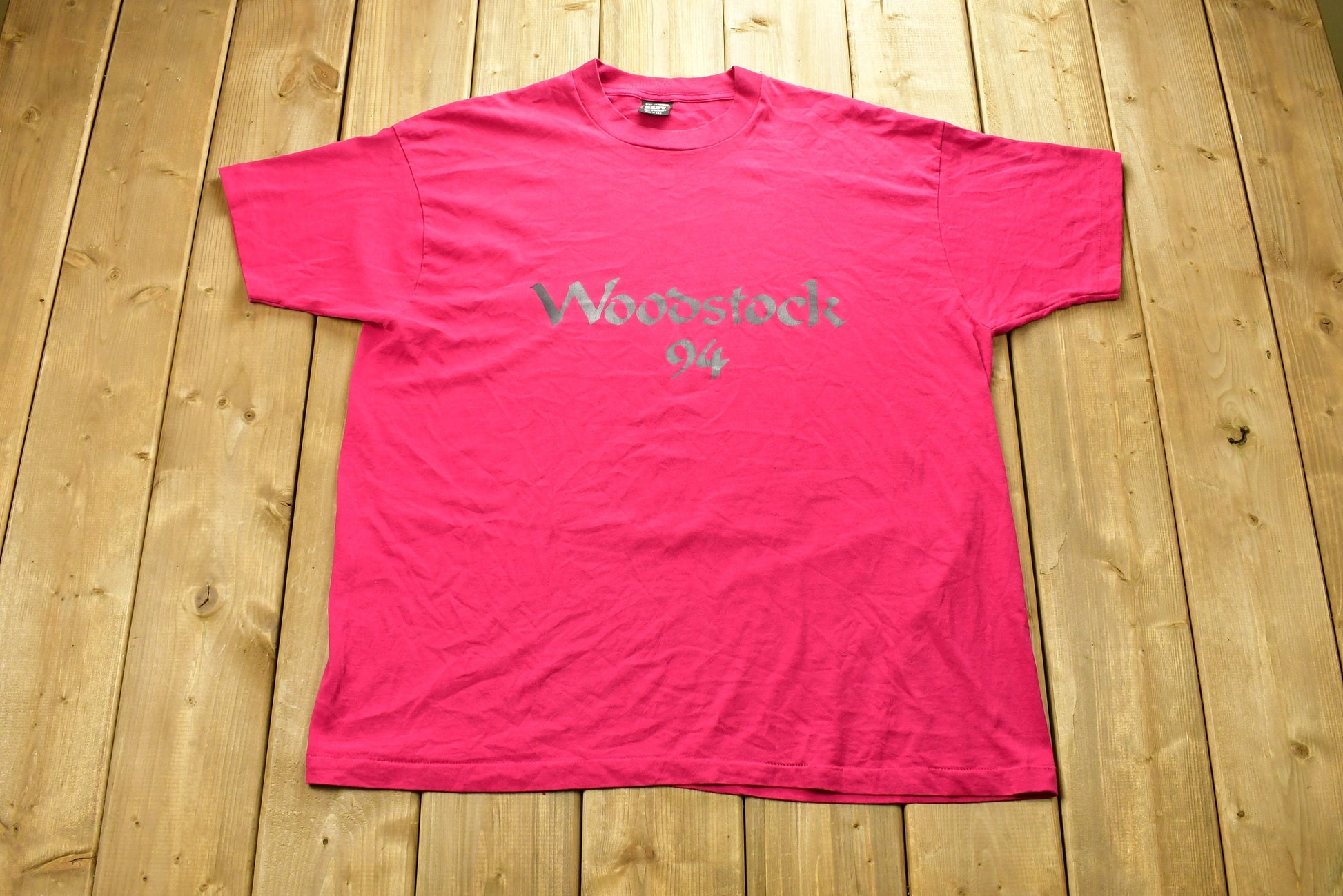 Vintage 1994 Woodstock Band Festival T-shirt