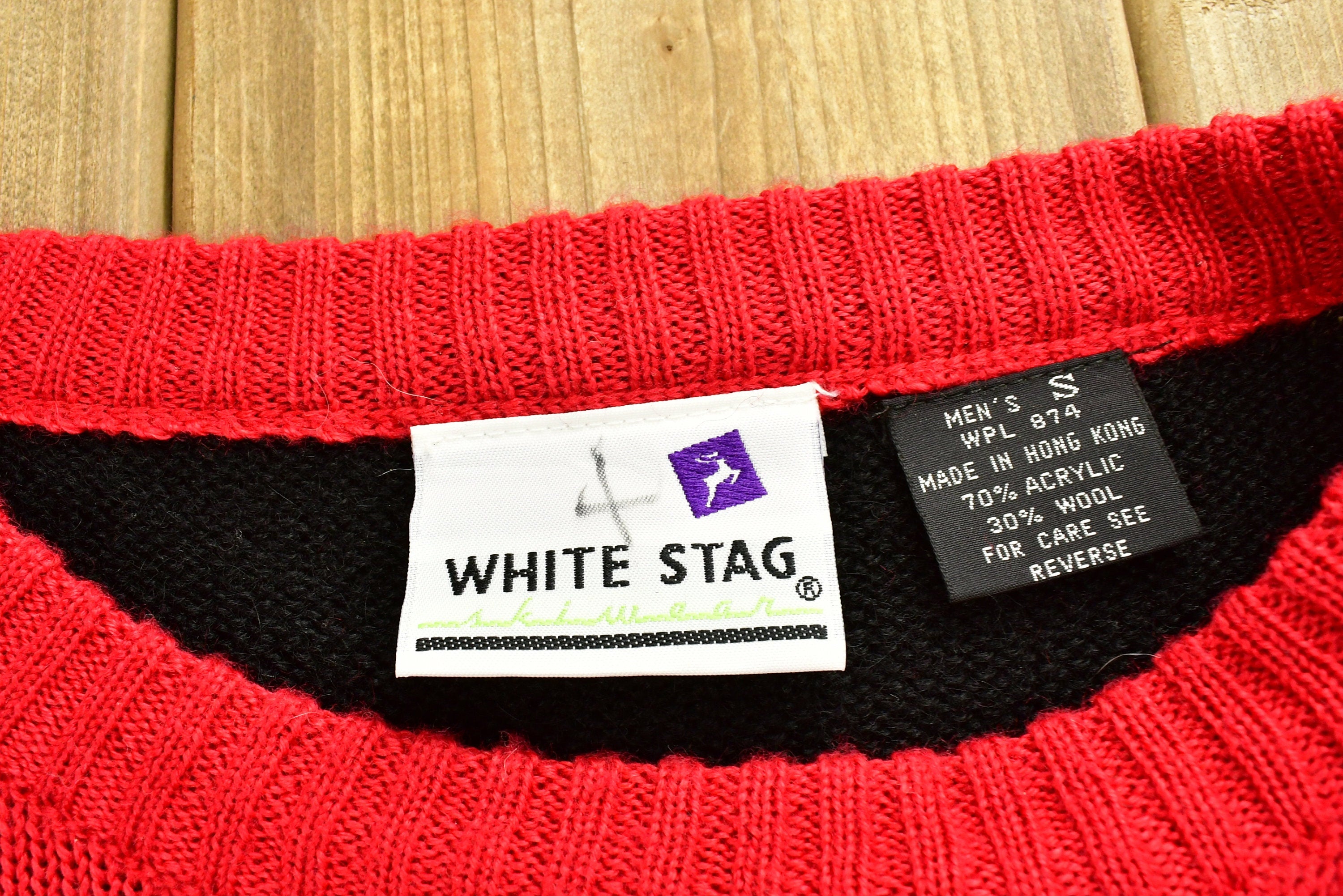 Vintage 90's White Stag Knitted Sweater
