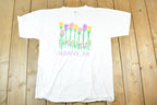 Vintage 1990s Pushing Daisies Albany New York Souvenir T-Shirt Women's XL