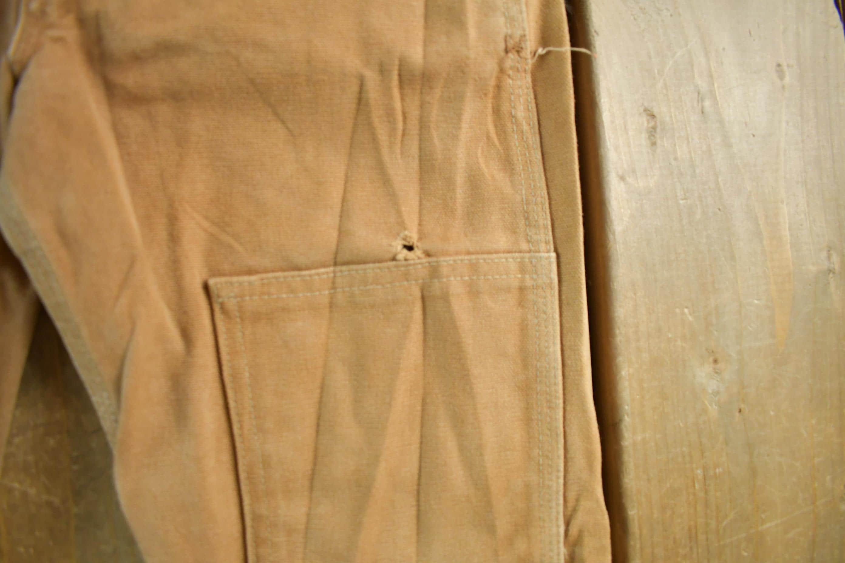 Vintage 1990s Carhartt Double Knee Canvas Overalls Youth Size 25 x 19