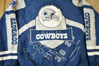 Vintage Y2K Dallas Cowboys NFL Embroidered Bomber Jacket
