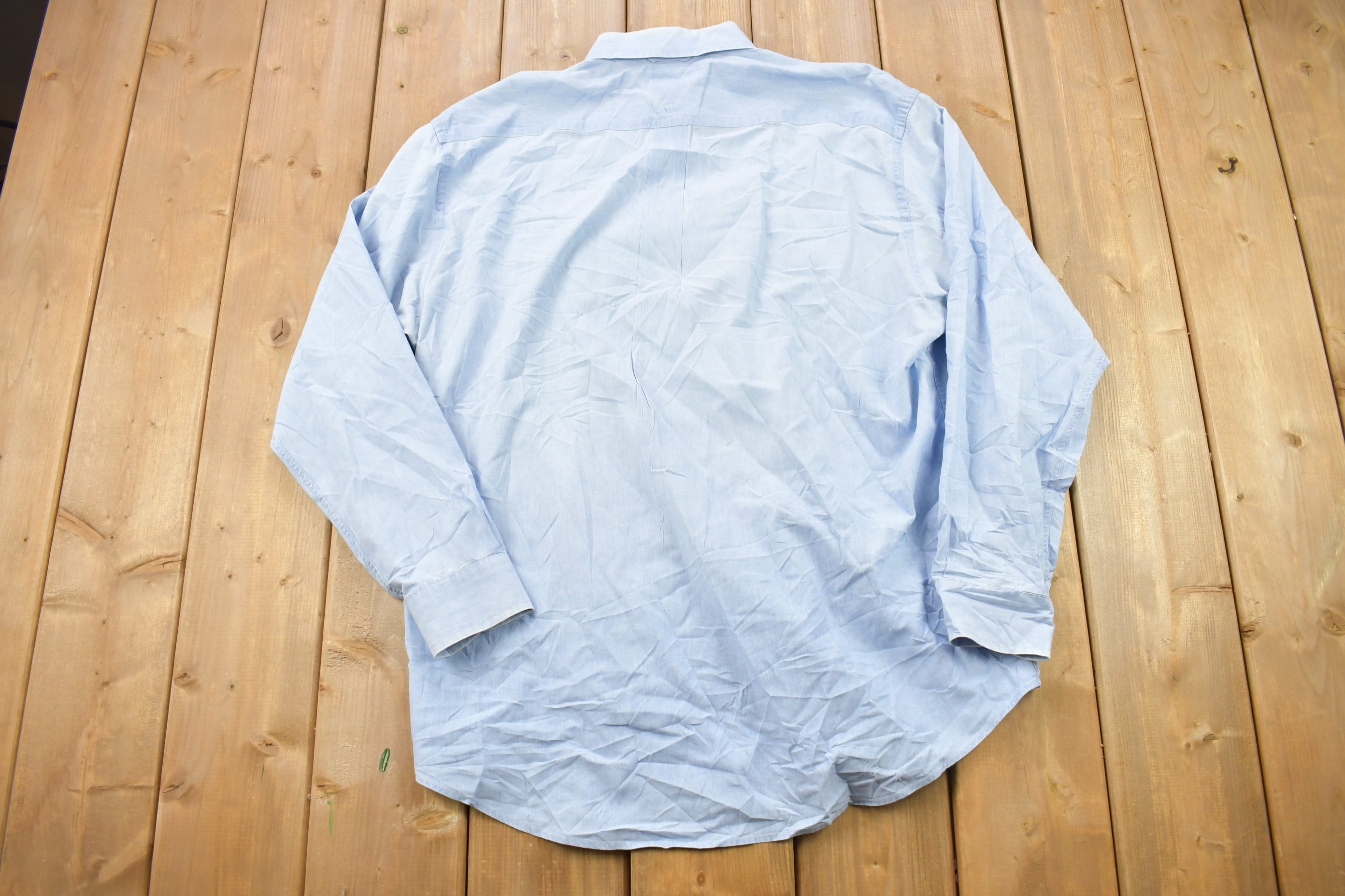 Vintage 1990s Blank Tommy Hilfiger Button Up Shirt