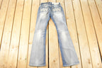 Vintage Deadstock Y2K Grace LA Bedazzled Low Rise Jeans Women's Size 27 x 32