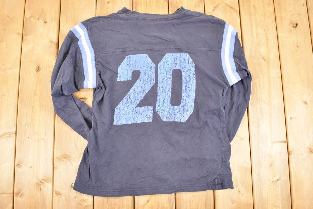 Vintage 1990s Cadre Athletic 20 Graphic Print Crewneck Sweatshirt Men's L