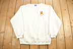 Vintage 1990s Winnie The Pooh Disney Winter Crewneck