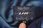 Vintage 1990s UR AOP Ghost Skulls Abstract Button Up Shirt Men's M