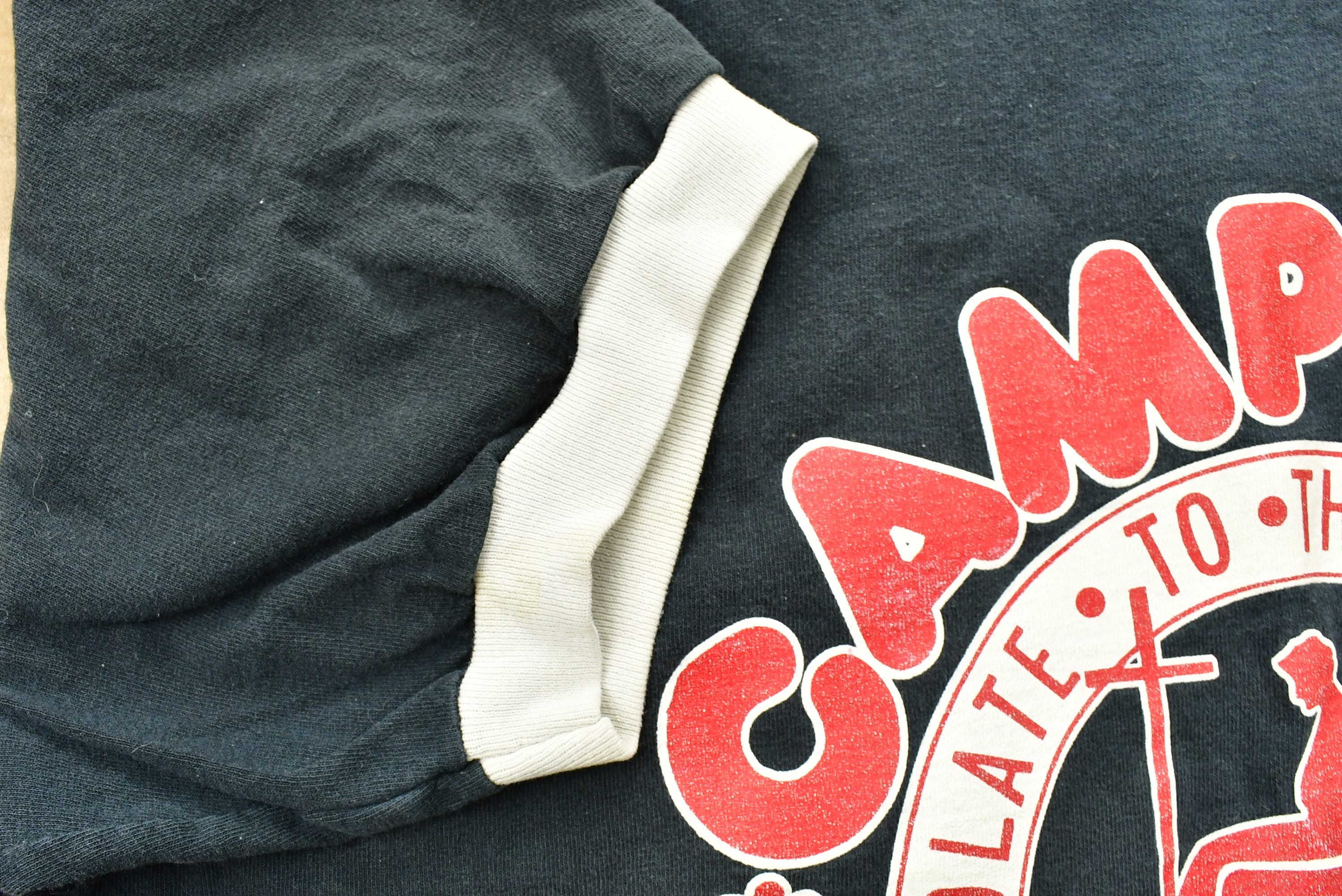 Vintage 2000 Apostolate To The Handicapped Ringer T-Shirt