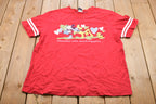 Vintage 1990s Mickey Unlimited Graphic T-Shirt / Graphic / Mickey Mouse / Streetwear / Retro Style / Disney Tee / 90s Disney