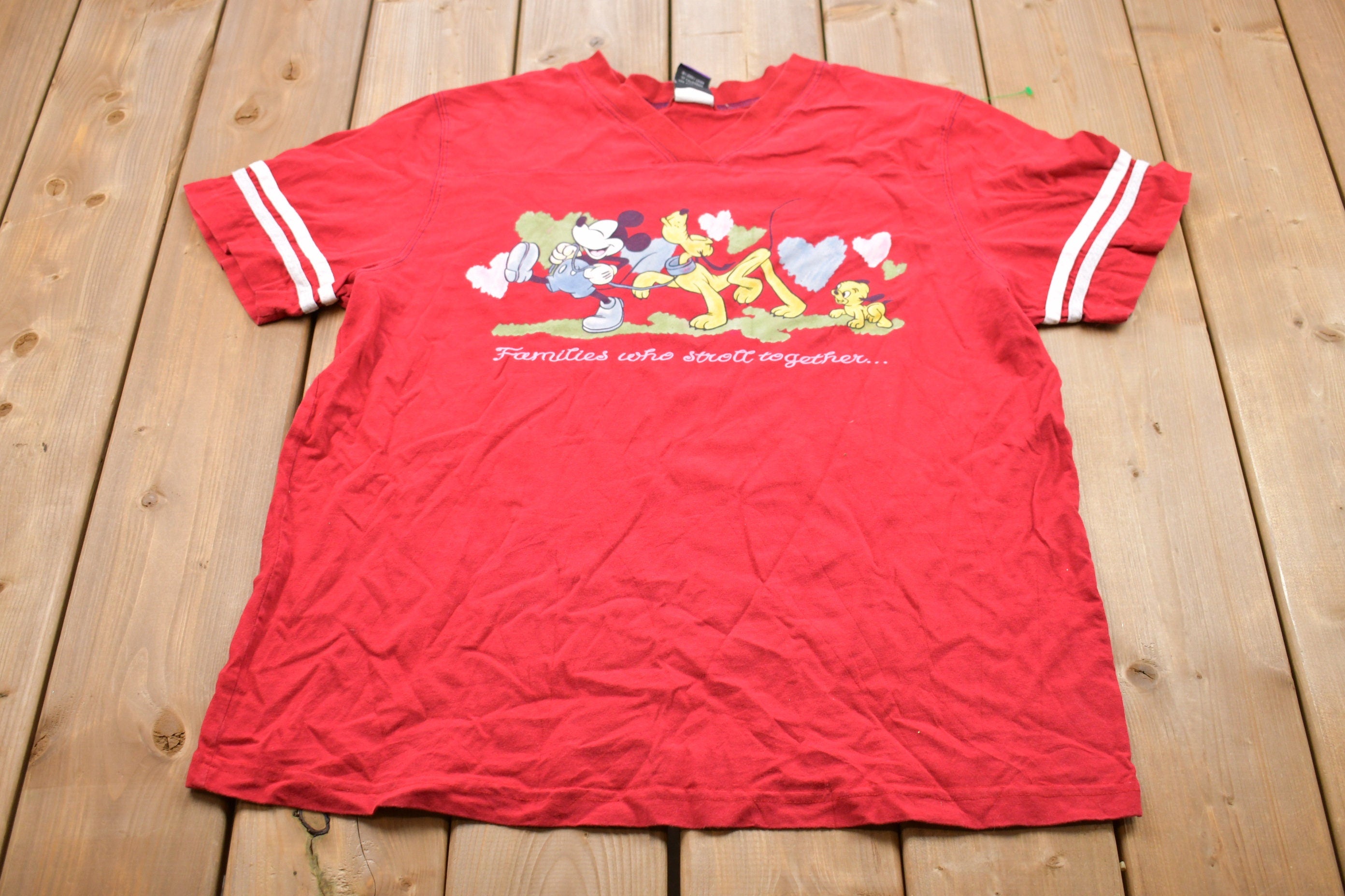 Vintage 1990s Mickey Unlimited Graphic T-Shirt / Graphic / Mickey Mouse / Streetwear / Retro Style / Disney Tee / 90s Disney