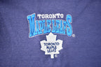 Vintage 1990s Toronto Maple Leafs Embroidered Golf Shirt Made In USA