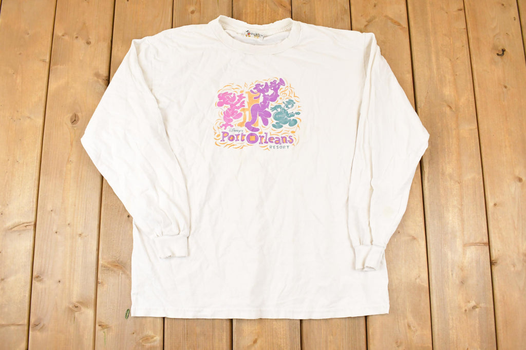 Vintage 1990s Port Orleans Disney Crewneck Shirt Men's M