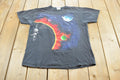 Vintage 1990 Harlequin Solar System Graphic T Shirt Mens