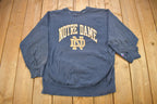 Vintage 1990s University Of Notre Dame Champion Reverse Weave Sweatshirt